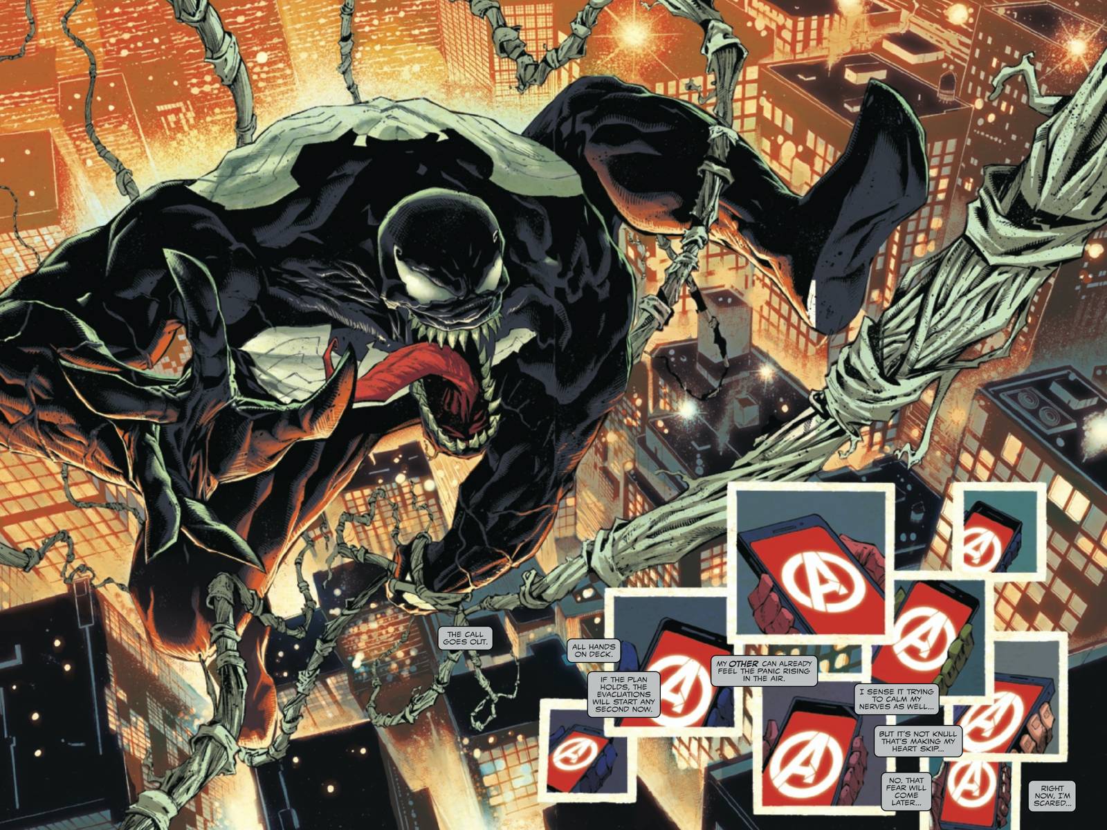 Marvel's King in Black crossover teams the Avengers and X-Men with