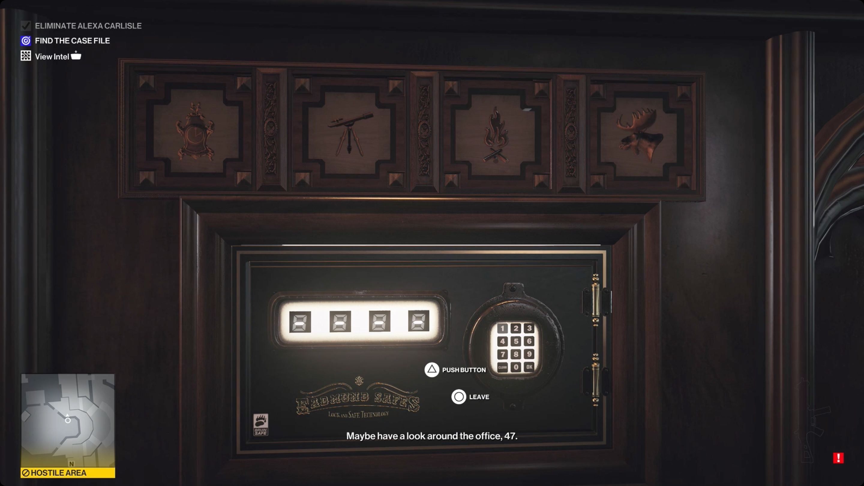 Hitman 3 Death In The Family safe code and find the case file guide