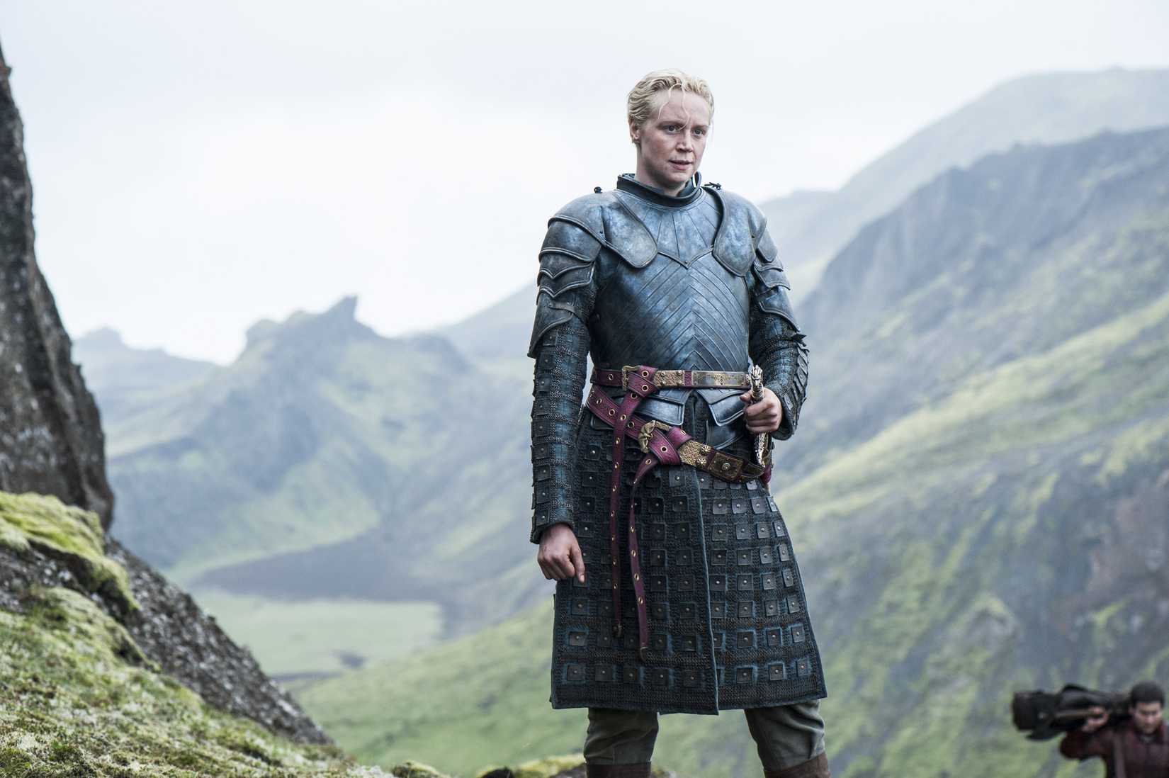 Gwendoline Christie as Brienne of Tarth