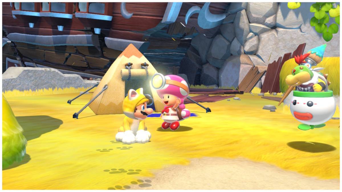 Find Captain Toad and the Toad Brigade in Bowser’s Fury guide