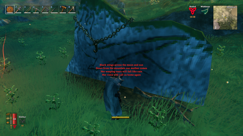 Valheim from mountains to Moder walkthrough (after Bonemass)