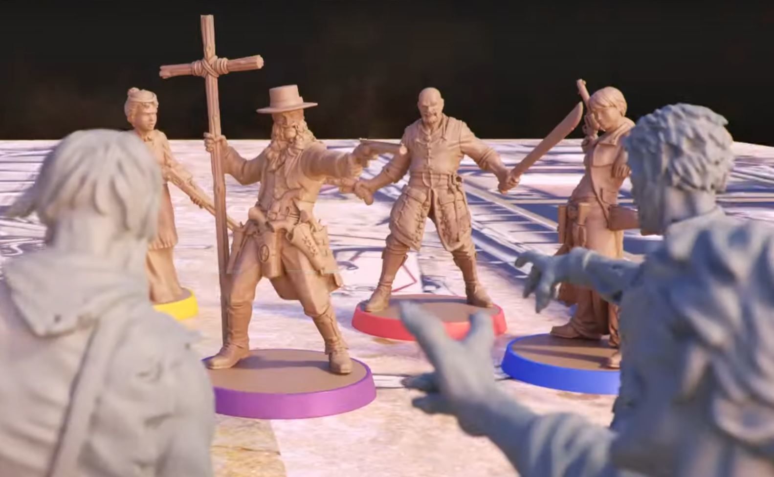 Zombicide: Undead or Alive Kickstarter includes nearly 50