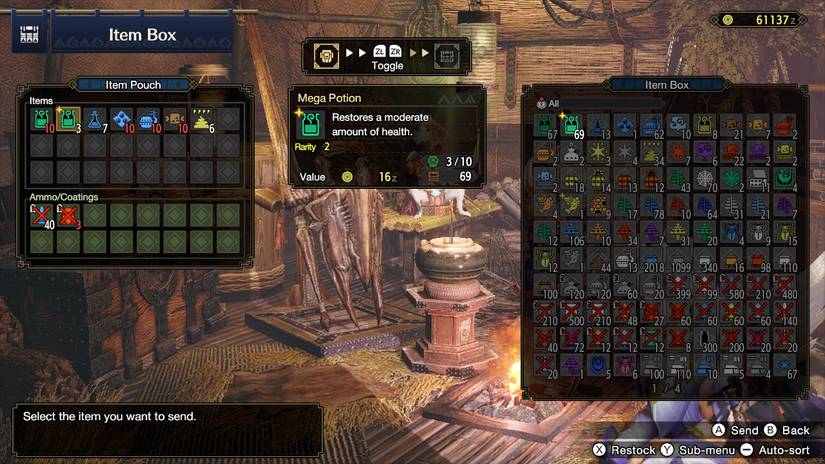 How to craft and auto-craft in Monster Hunter Rise