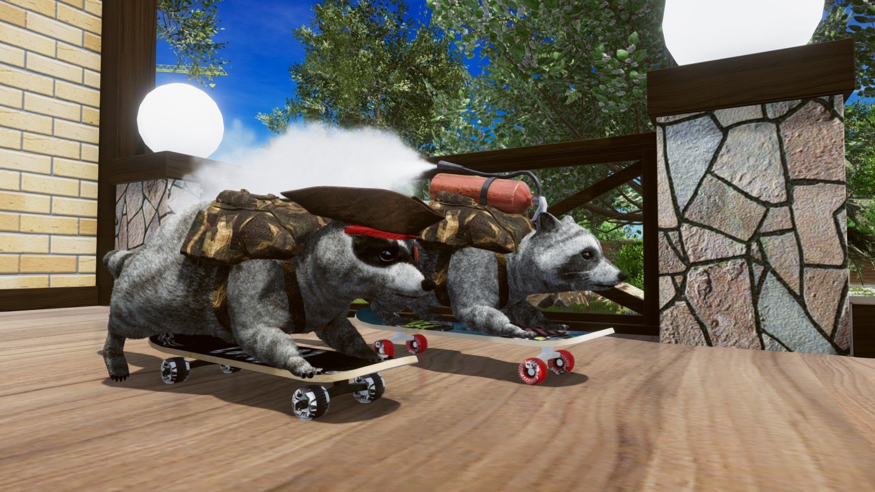 Wanted Raccoon impressions: This animalistic take on Metal Gear