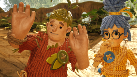 A divorced couple inhabits toy dolls in It Takes Two.