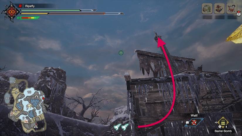 Monster Hunter Rise all Frost Island relic locations and maps