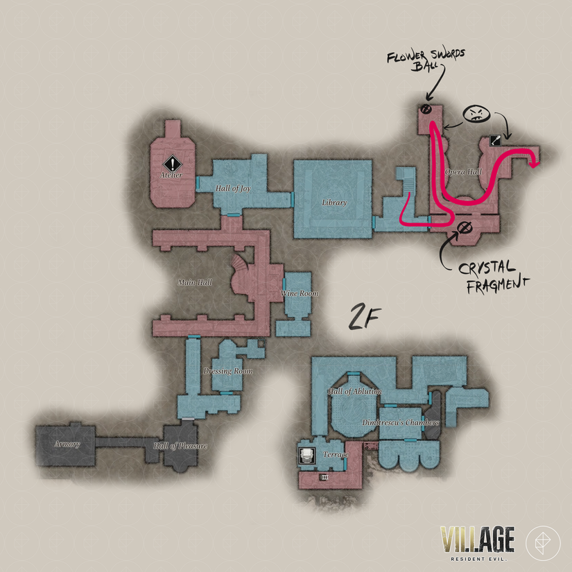 Resident Evil Village labyrinth puzzles and ball locations guide