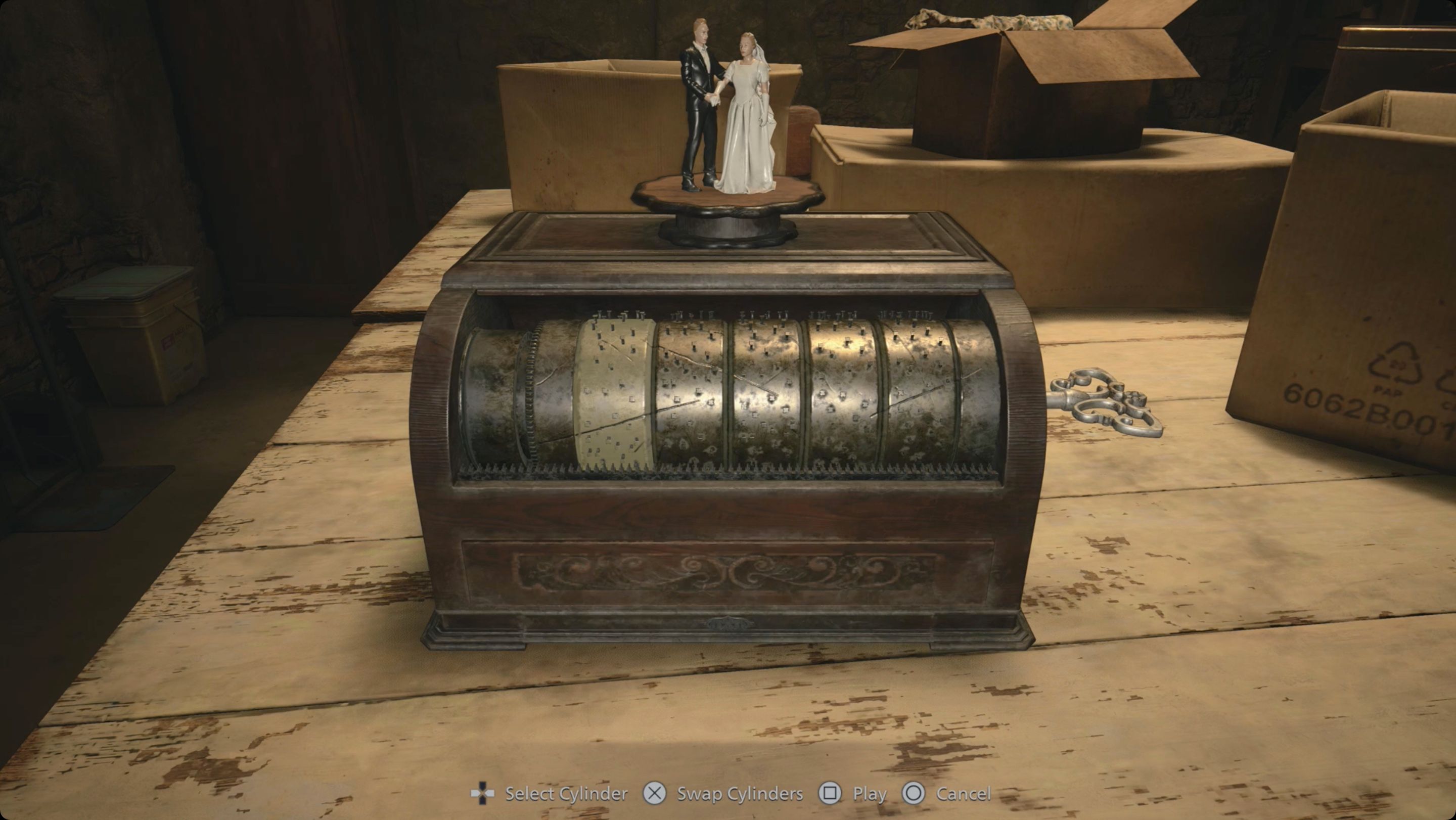 RE8 music box puzzle solution