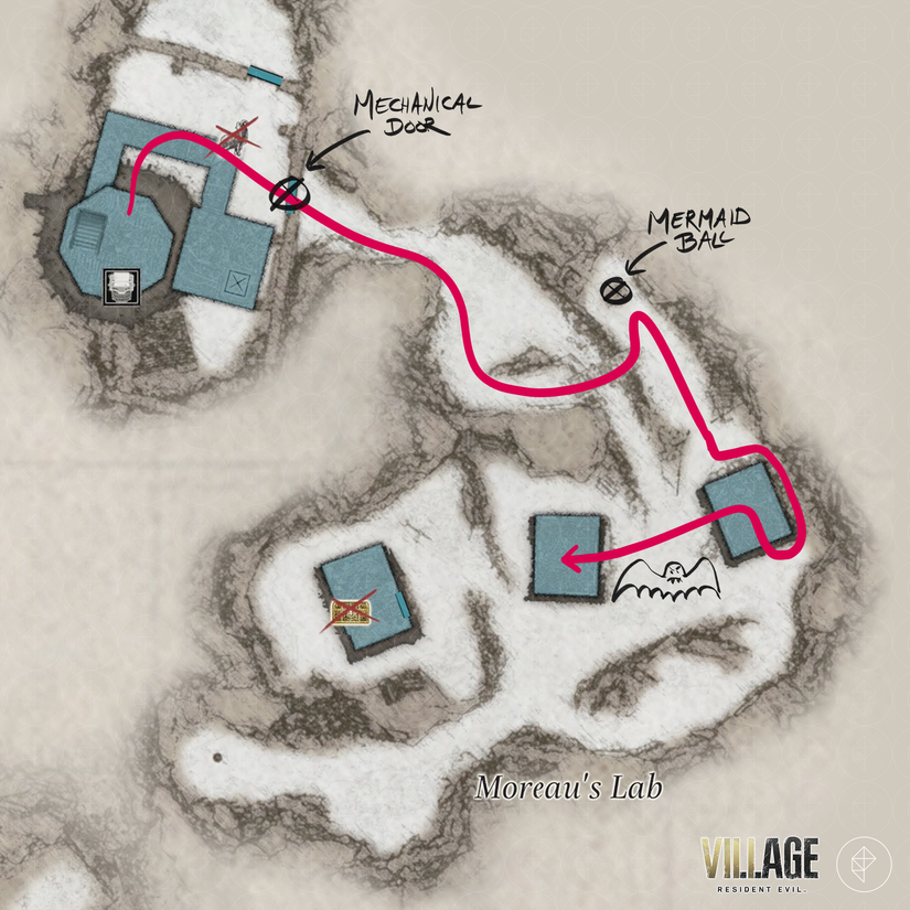 Resident Evil Village labyrinth puzzles and ball locations guide
