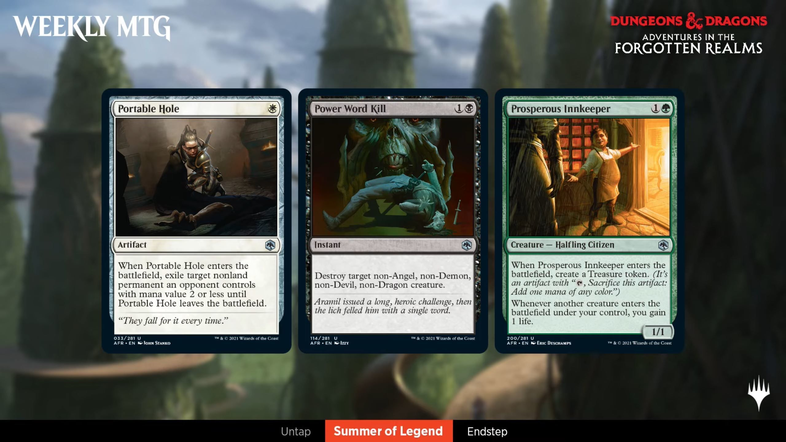 Dungeons & Dragons' new Magic: The Gathering crossover set
