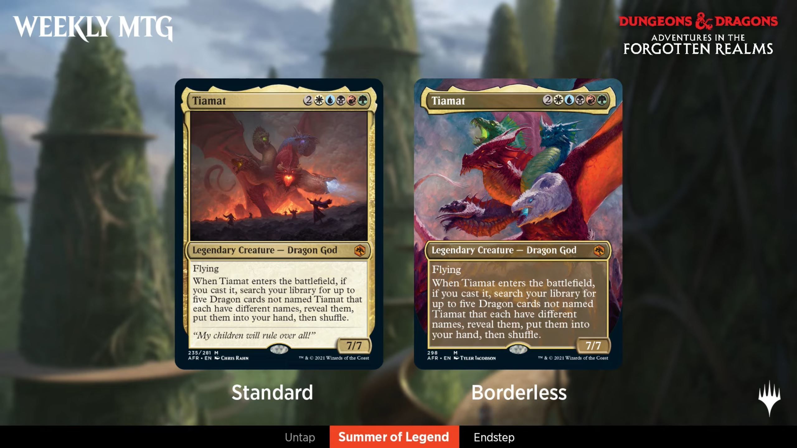 Dungeons & Dragons' new Magic: The Gathering crossover set