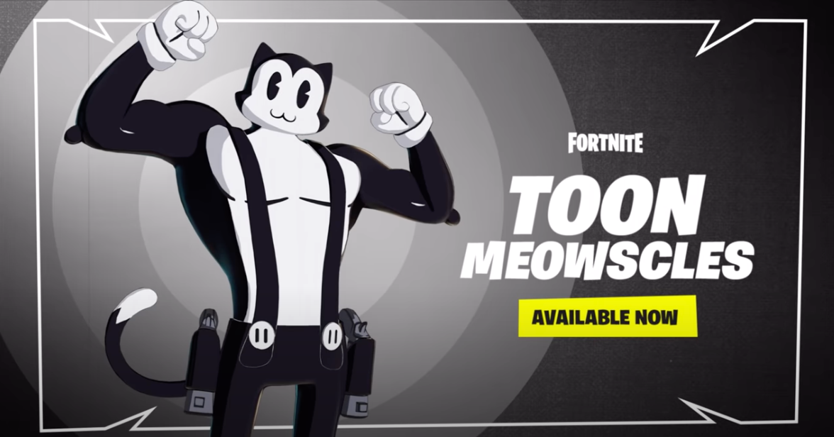 Fortnite’s Meowscles now has a toon skin for 1,400 V-Bucks