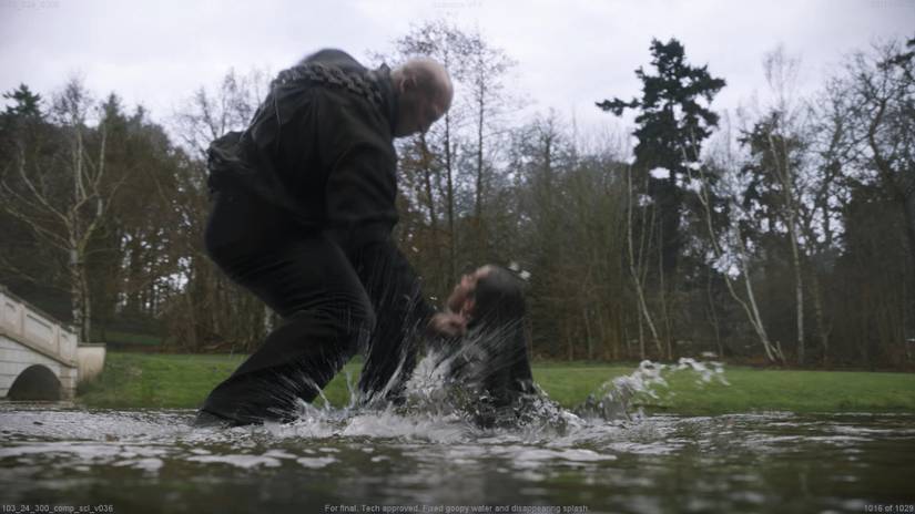 The Nevers’ stunning lake fight sequence used real actors, not digital ones