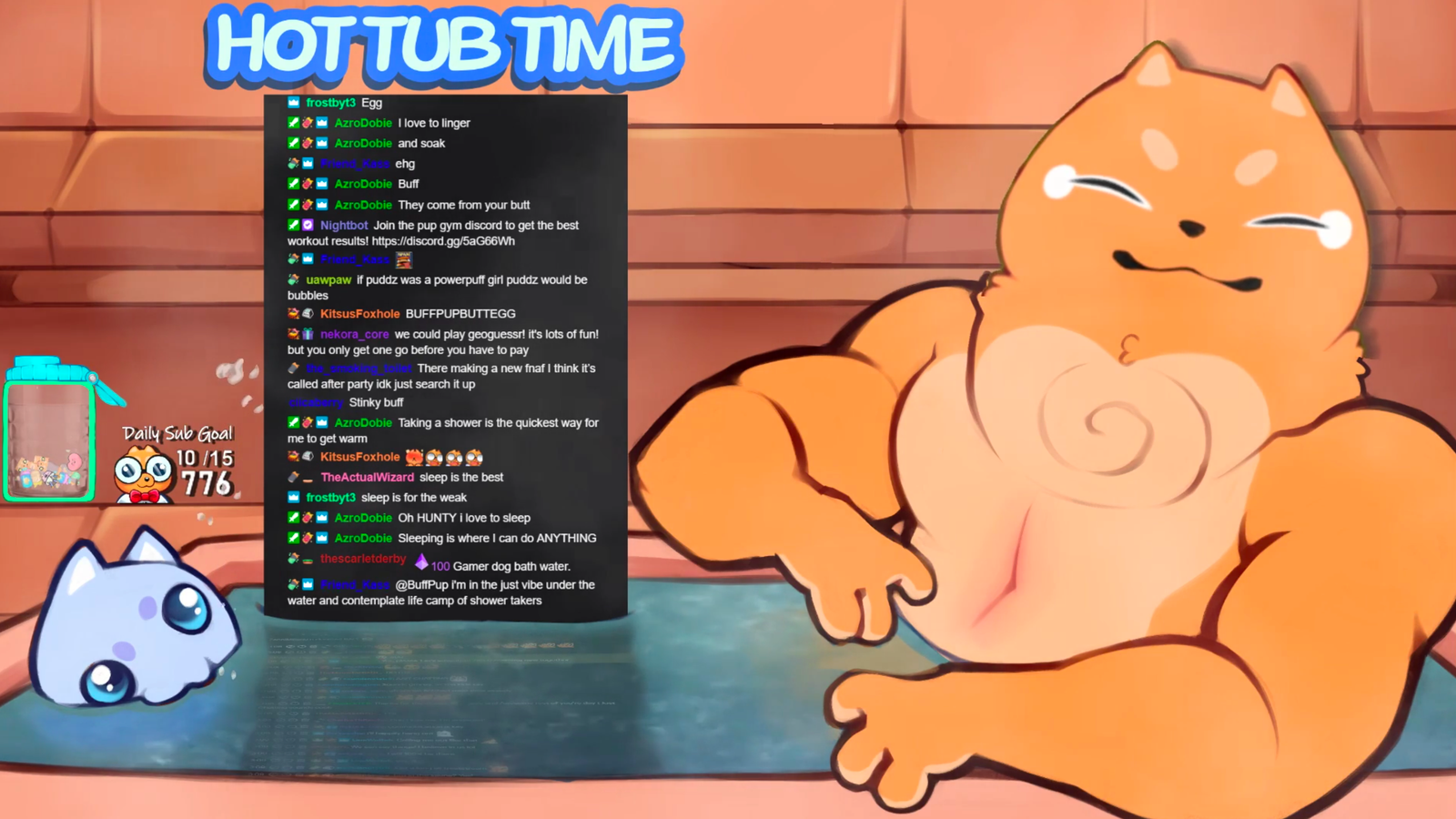 Vtubers on Twitch put a creative twist on hot tub streams