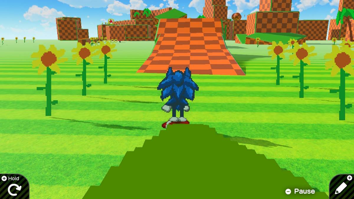 Game Builder Garage codes for Sonic and Super Mario Kart