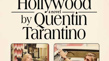 The cover of Quentin Tarantino’s novelization of his 2019 movie Once Upon a Time in Hollywood