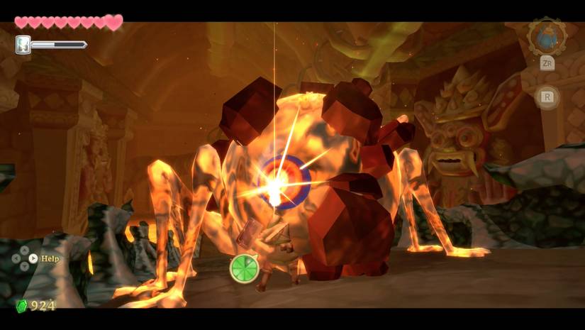 Scaldera boss fight guide — Zelda: Skyward Sword HD