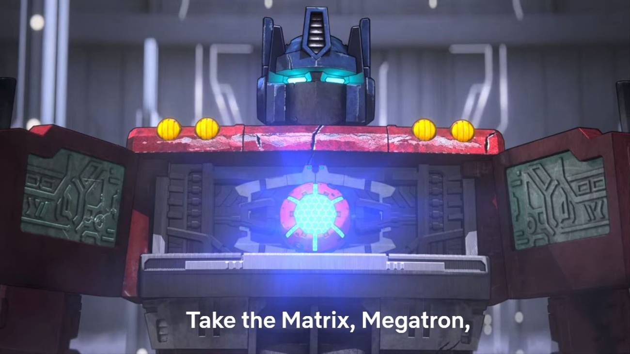 Megatron Withe The Matrix Transformers: War for Cybertron: Kingdom: Every Beast Wars Easter egg