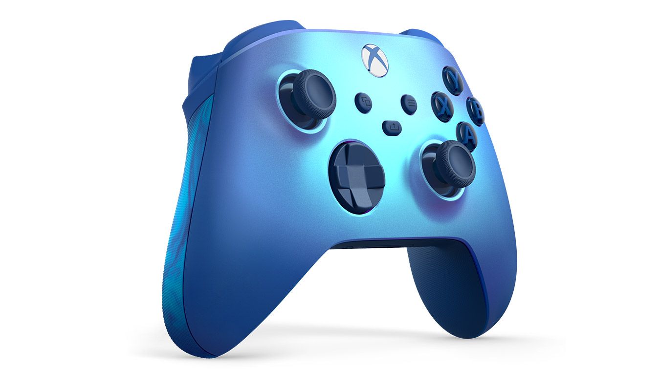 Xbox Series X new Aqua Shift blue controller available for