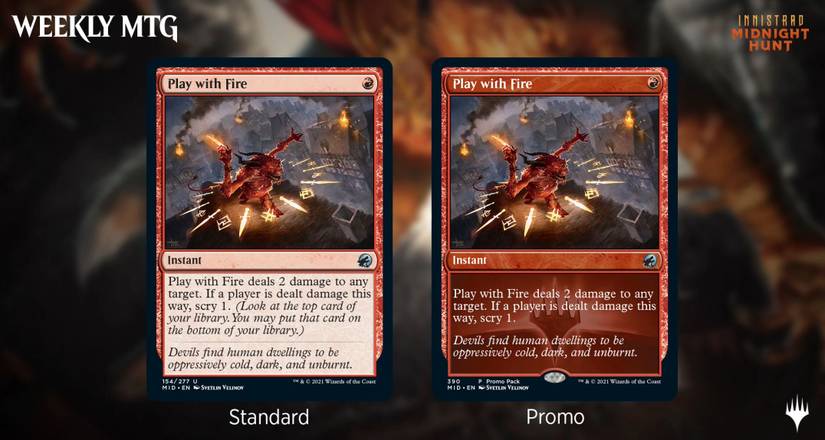 stax mtg cards Innistrad Midnight Hunt Set Booster Pack main image 1