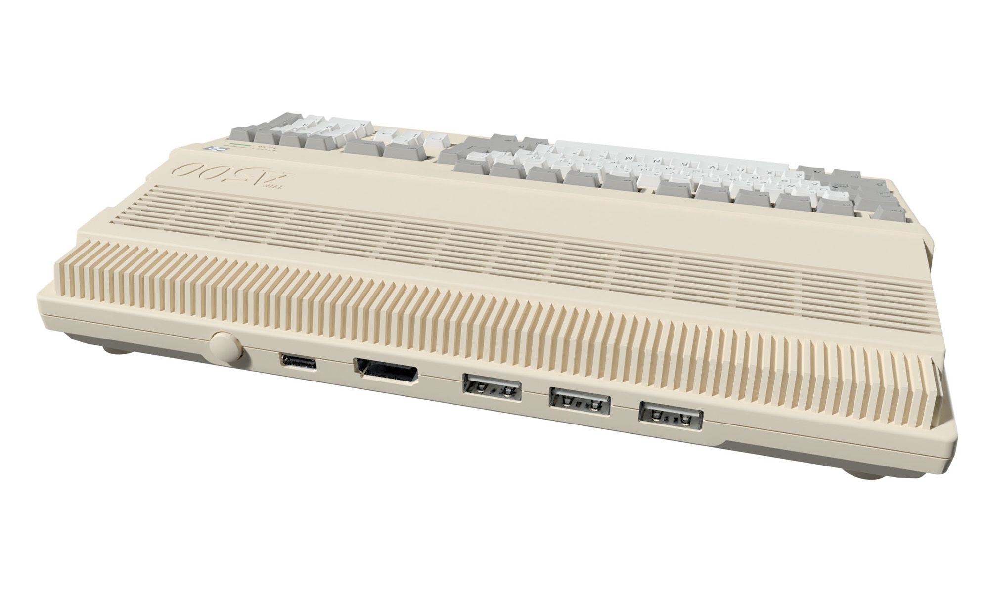 A500 Mini, a retro Amiga 500, launches early 2022 with 25 games
