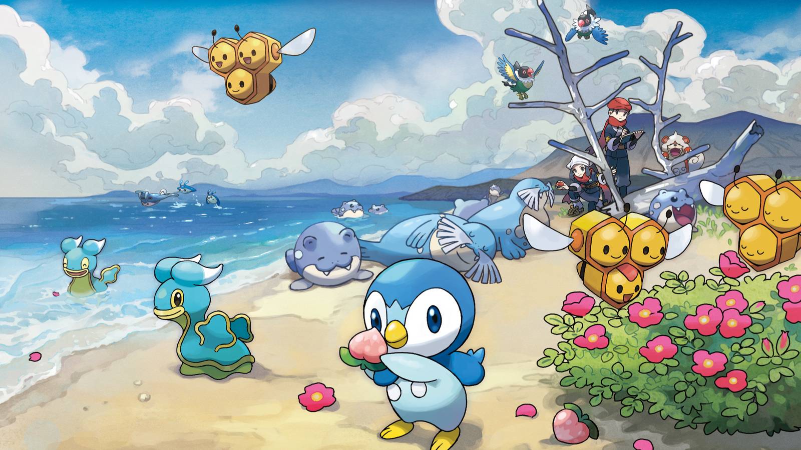 water starters pokemon wallpaper