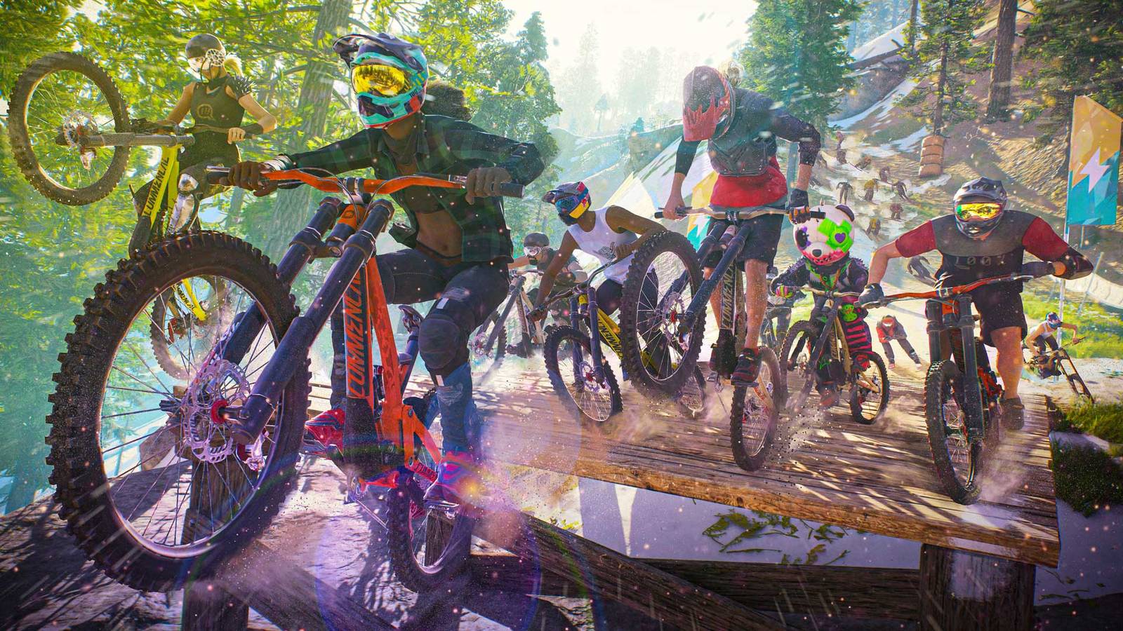 Riders Republic crossplay and groups guide