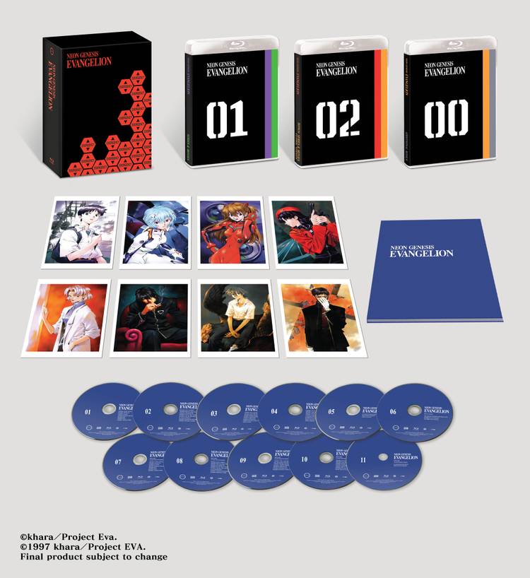 Neon Genesis Evangelion Blu-ray releases, download version announced