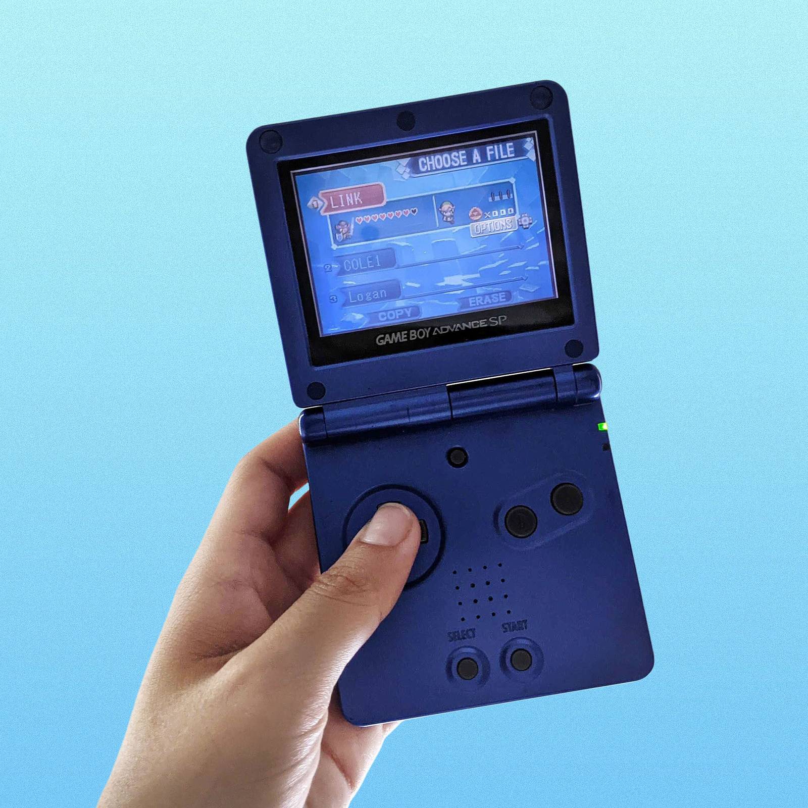 I use my Game Boy Advance SP instead of my Nintendo Switch