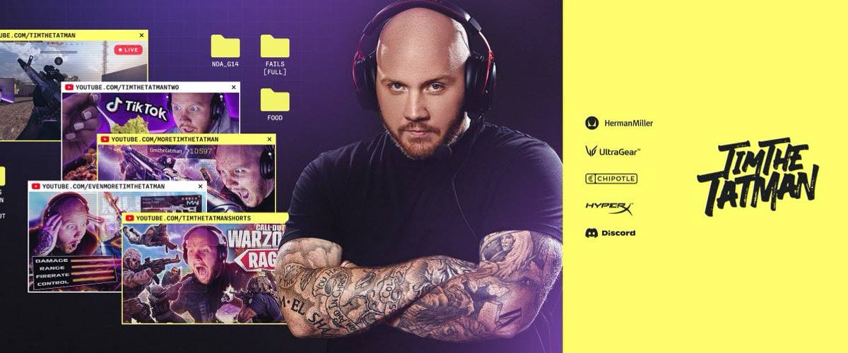 Twitch loses streamer TimTheTatman for YouTube
