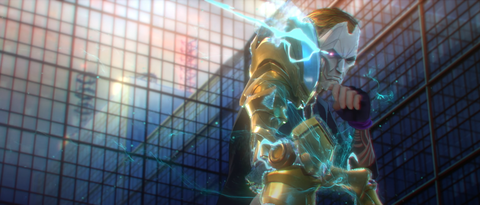 Rekkles as Jhin from the League of Legends Worlds 2021 video