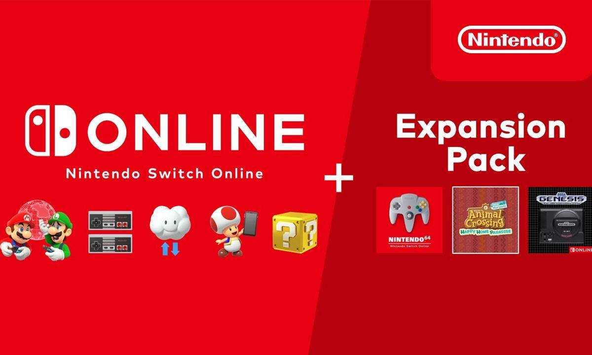 Nintendo Switch Online N64 & Sega Genesis 'Expansion Pack' price