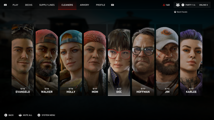 Back 4 Blood character unlock guide