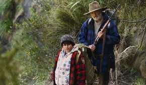 Julian Dennison, left, and Sam Neill in Taika Waititi’s “Hunt for the Wilderpeople.”