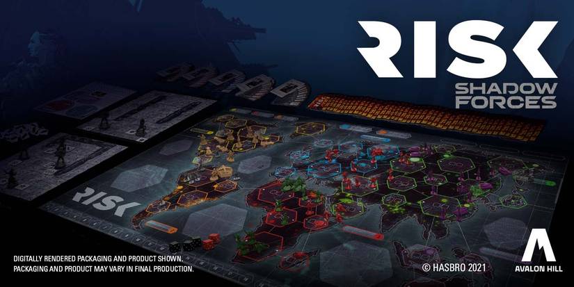 Rischio Shadow Forces, Gioco da Tavolo Legacy per Adulti e Famiglie, Gioco dai 13 Anni in su, per 3-5 Giocatori, Avalon Hill Rischio Shadow Forces, Gioco da Tavolo Legacy per Adulti e Famiglie, Gioco dai 13 Anni in su, per 3-5 Giocatori, Avalon Hill
