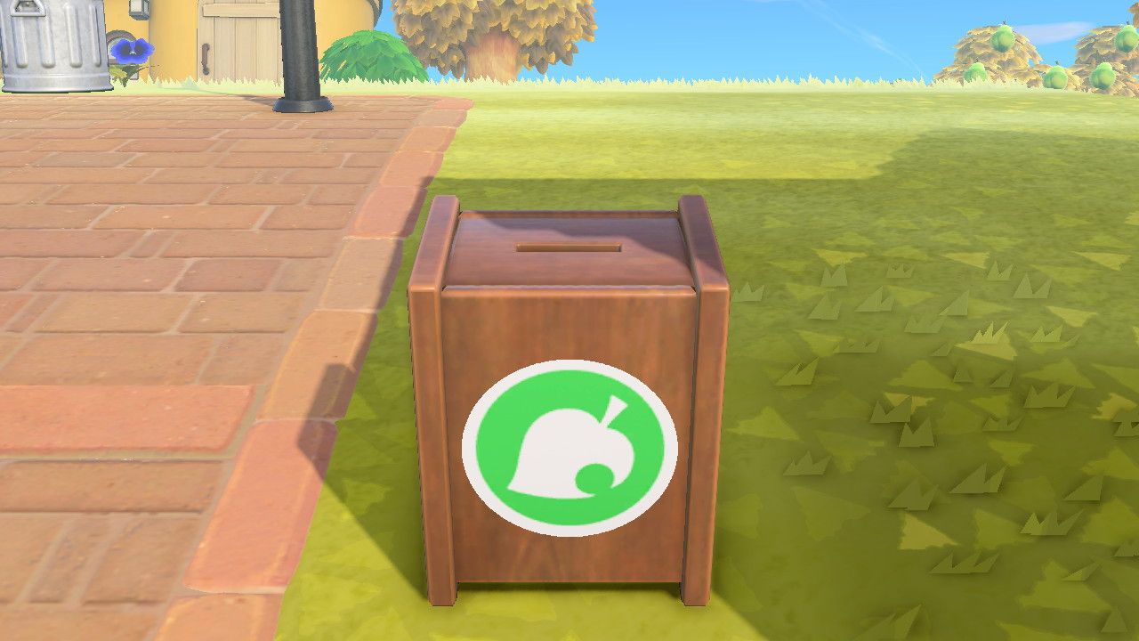 What's the ACNH donation box?