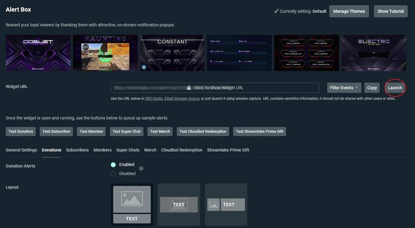 How to add alerts to your Twitch and YouTube streams