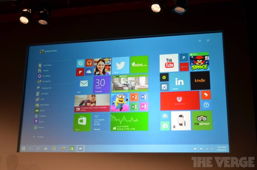 Windows 10 is the next version of Windows, coming in mid-2015