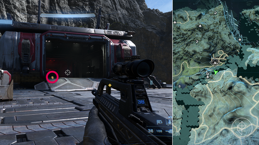 Halo Infinite Riven Gate collectibles maps and Audio Logs guide