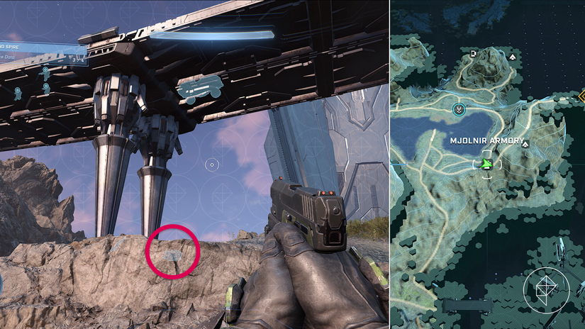 Halo Infinite Sequence collectibles maps and Audio Logs guide