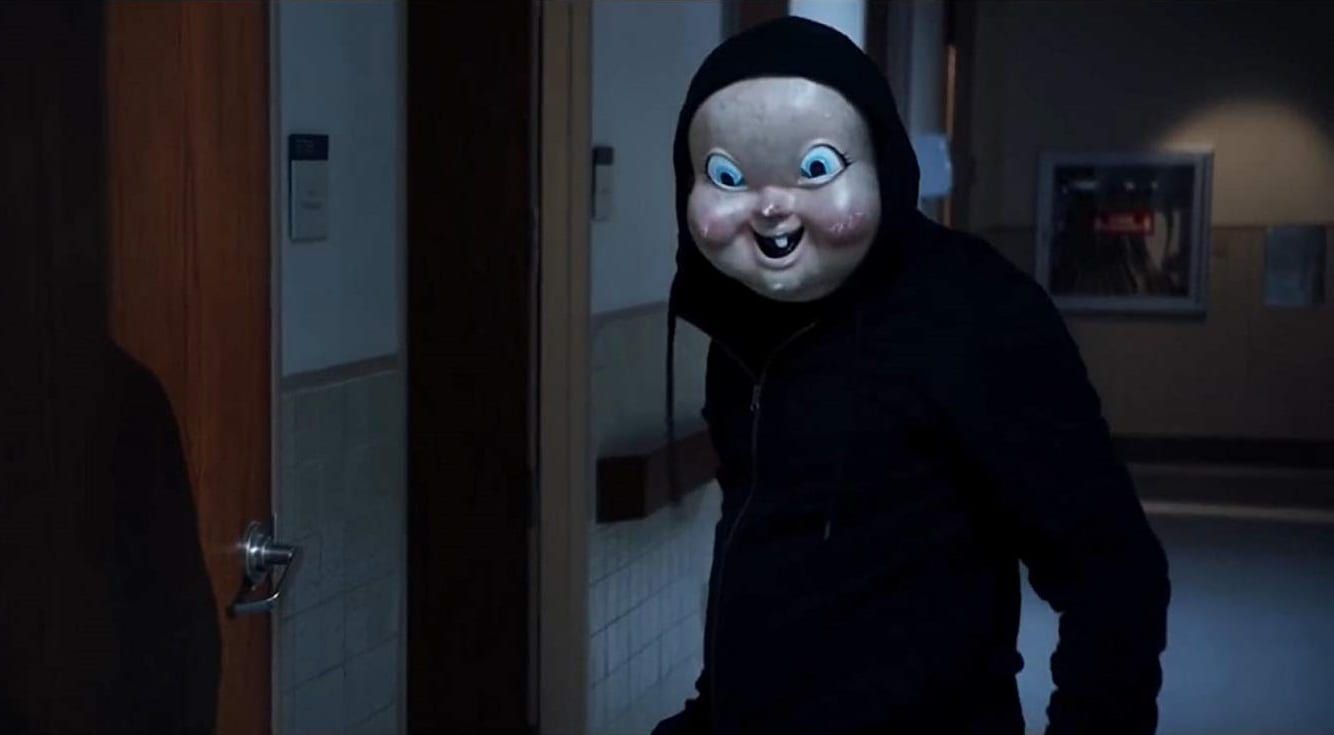 The babyface killer in Happy Death Day.