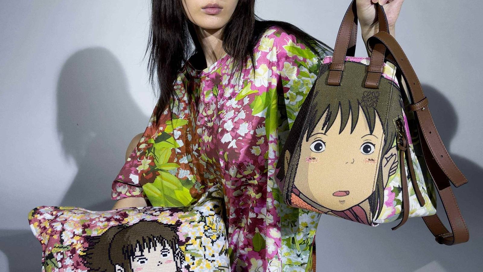 Luxury fashion brand Loewe releases Spirited Away collaboration