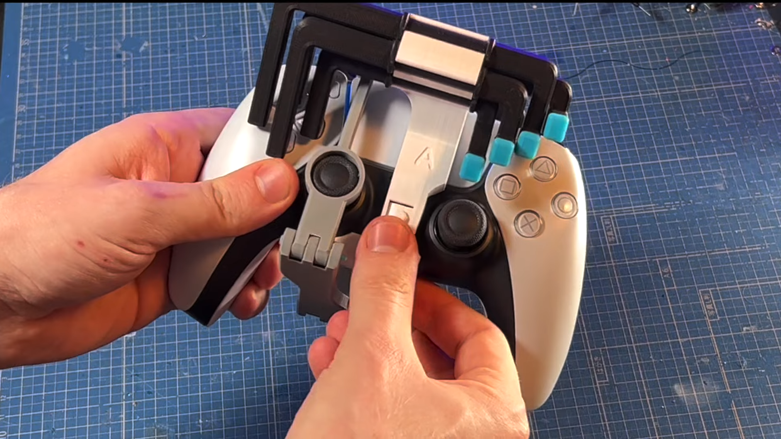 YouTuber designs PS5 DualSense adapter that allows for one-armed play