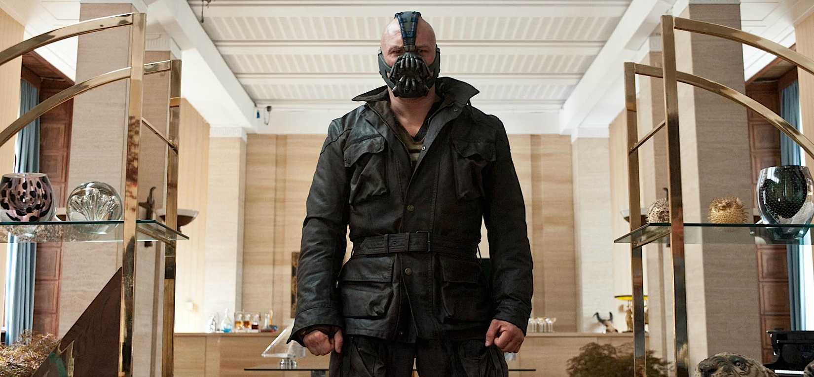 Tom Hardy as Bane in The Dark Knight Rises