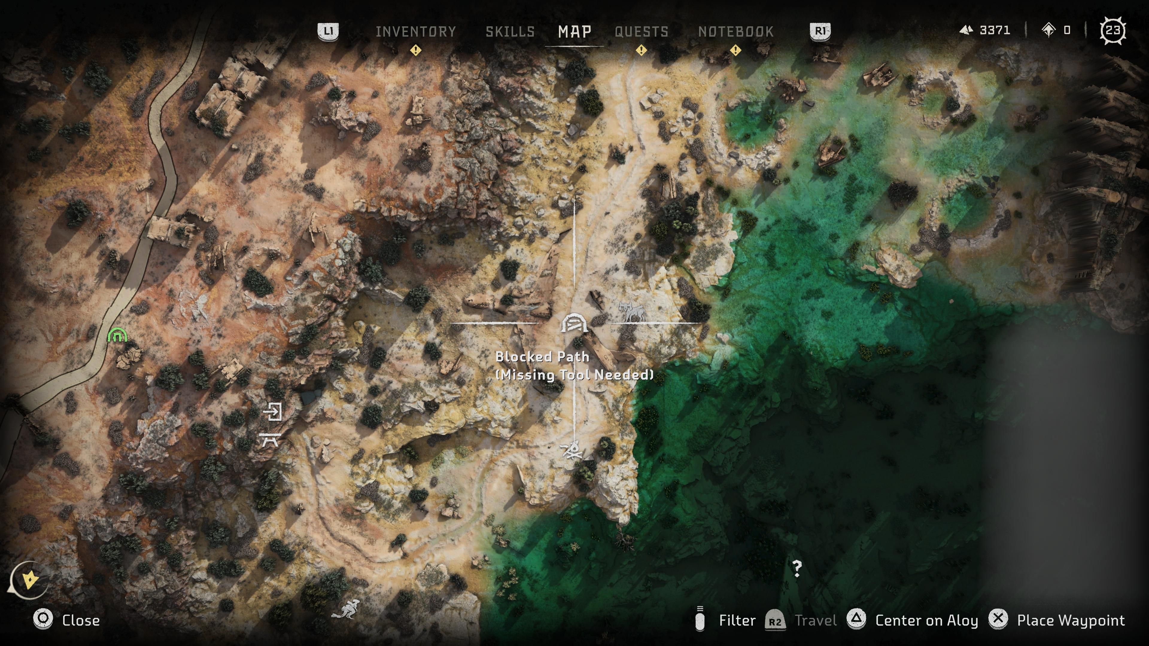 How to get past Blocked Path (Missing Tool Needed) in Horizon
