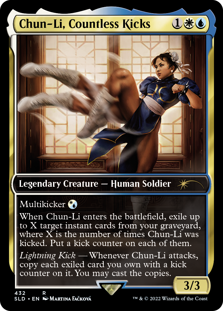 Magic: The Gathering's Street Fighter crossover cards revealed