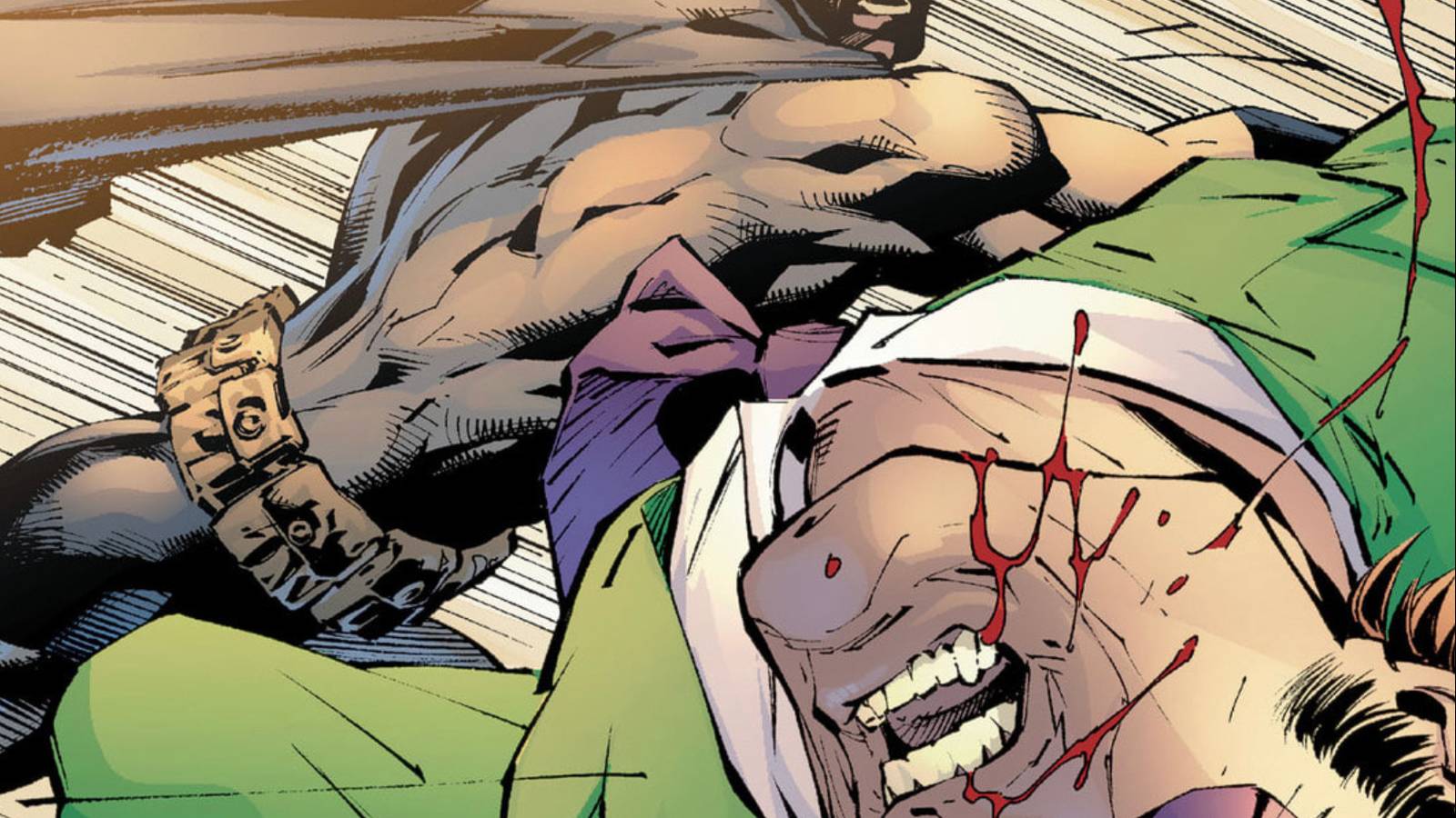 Batman First Fighting Riddler The Batman’s reaction to Riddler discovering his identity is priceless