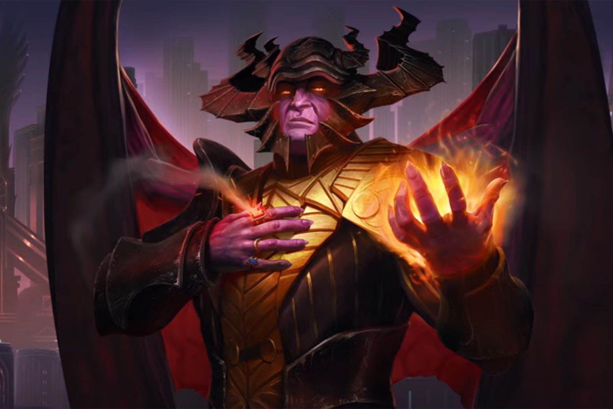 Magic's New Capenna is set in a neo-noir world run by crime families