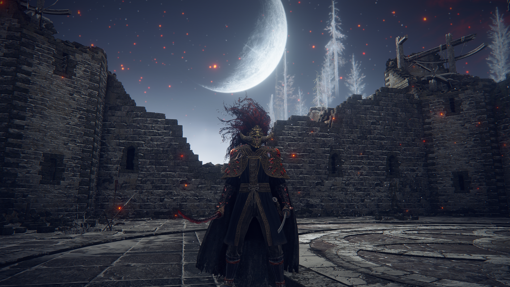 Elden Ring player with a Rivers of Blood Katana