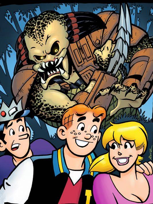 Comic hero Archie will meet Predator next spring in the most bizarre ...